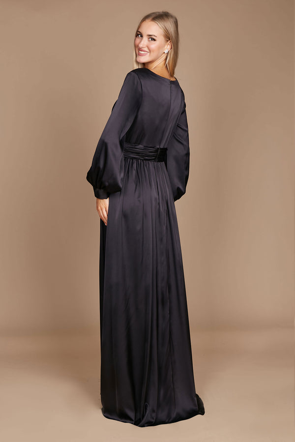 Formal Dresses Long Sleeve Formal Evening Party Dress Black