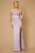 Formal Dresses Long Formal Corset Satin Evening Dress Lilac