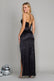 French Blue Dylan & Davids DD1263 Dylan & David Draped Corset Cowl Long ...
