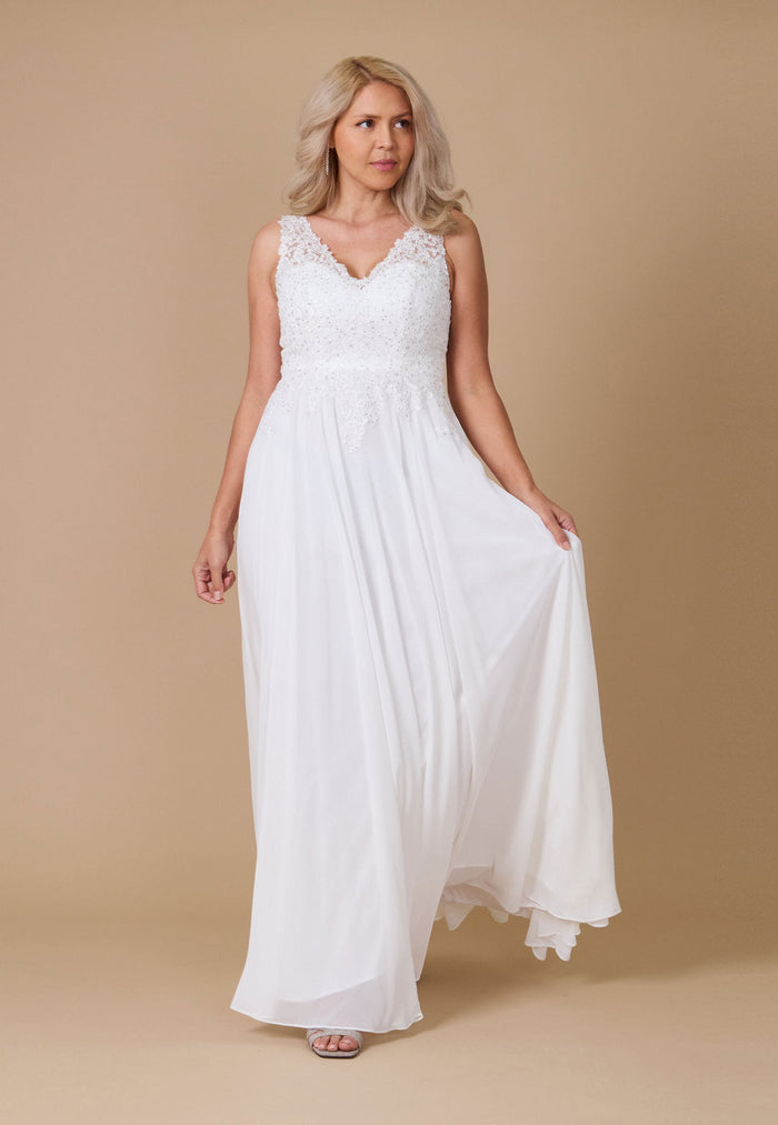 Formal Dresses Long Formal Dress Plus Size Evening Gown Ivory
