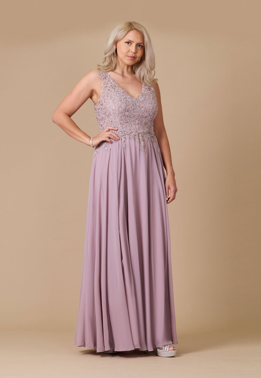 Long Formal Dress Plus Size Evening Gown