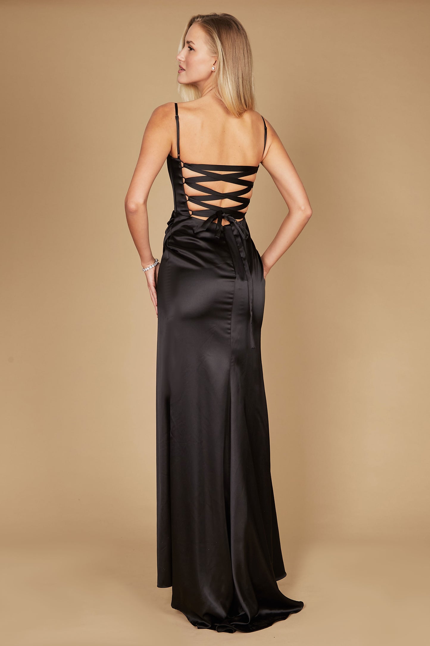 Formal Dresses Long Plunging Neckline Sexy Formal Prom Dress Black