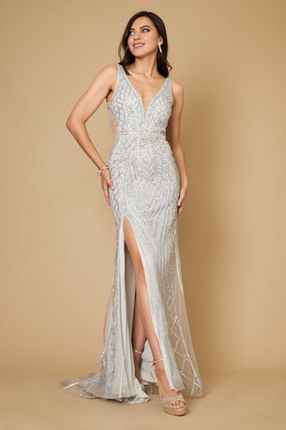 Dylan Dress Mushroom Silver