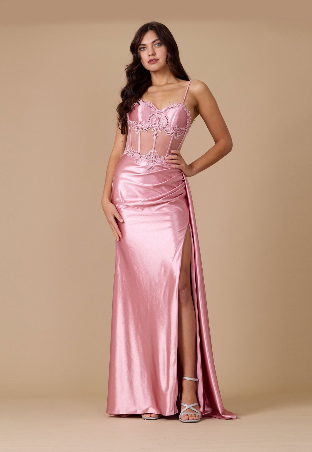 Long Corset Sexy Prom Dress The Dress Outlet Long Corset Sexy Prom Dress The Dress Outlet