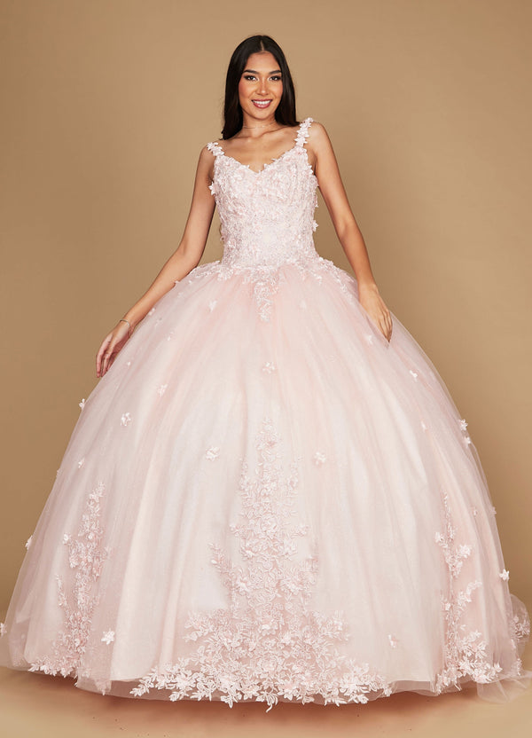 Long Sweet 16 Quinceanera Ball Gown