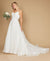 Wedding Dresses Long Spaghetti Strap Wedding Dress White