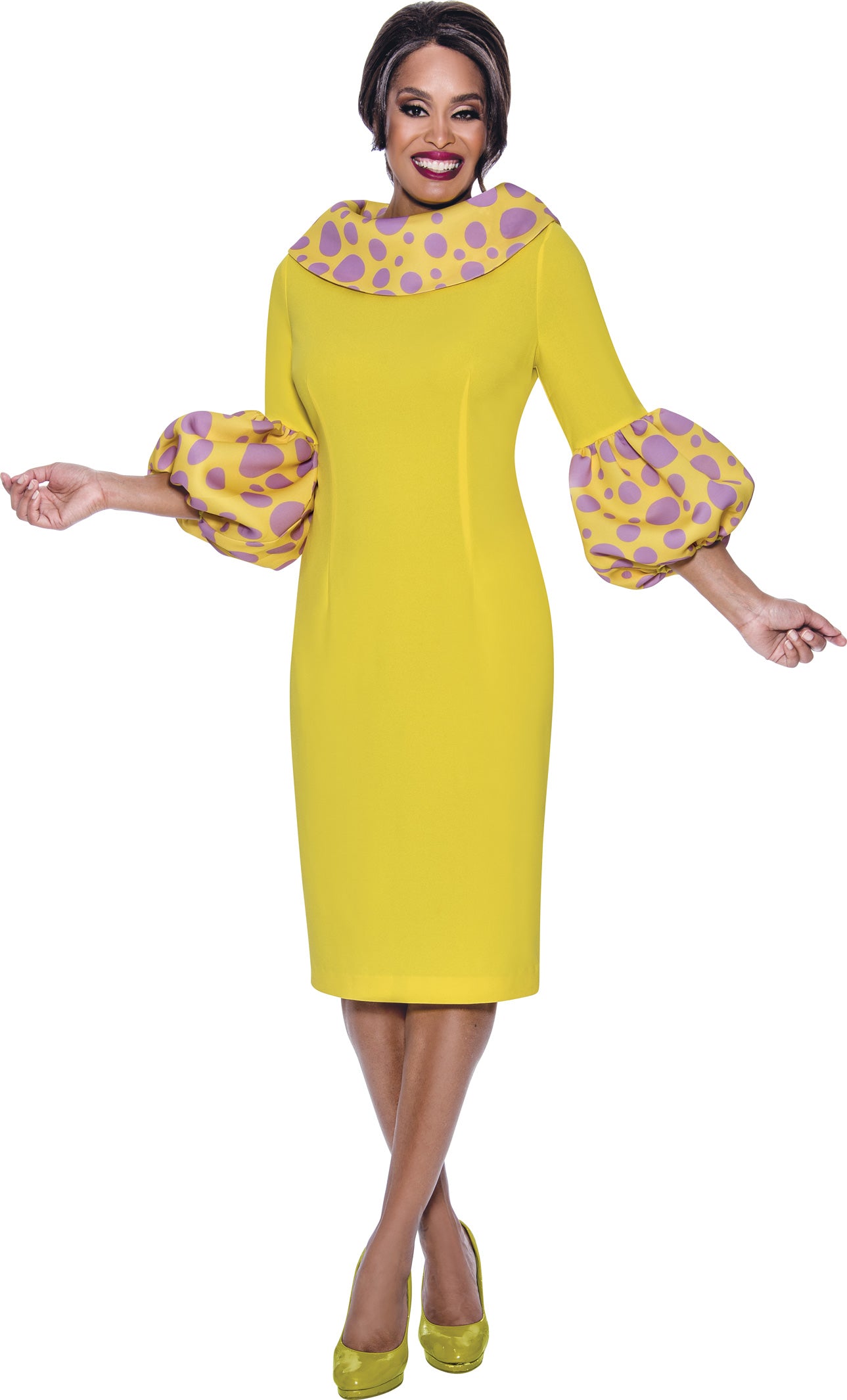 Divine Apparel DN12151 Mother of the Bride Cocktail Midi Dress