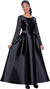 Plus Size Dresses Long Formal A Line Dress Black