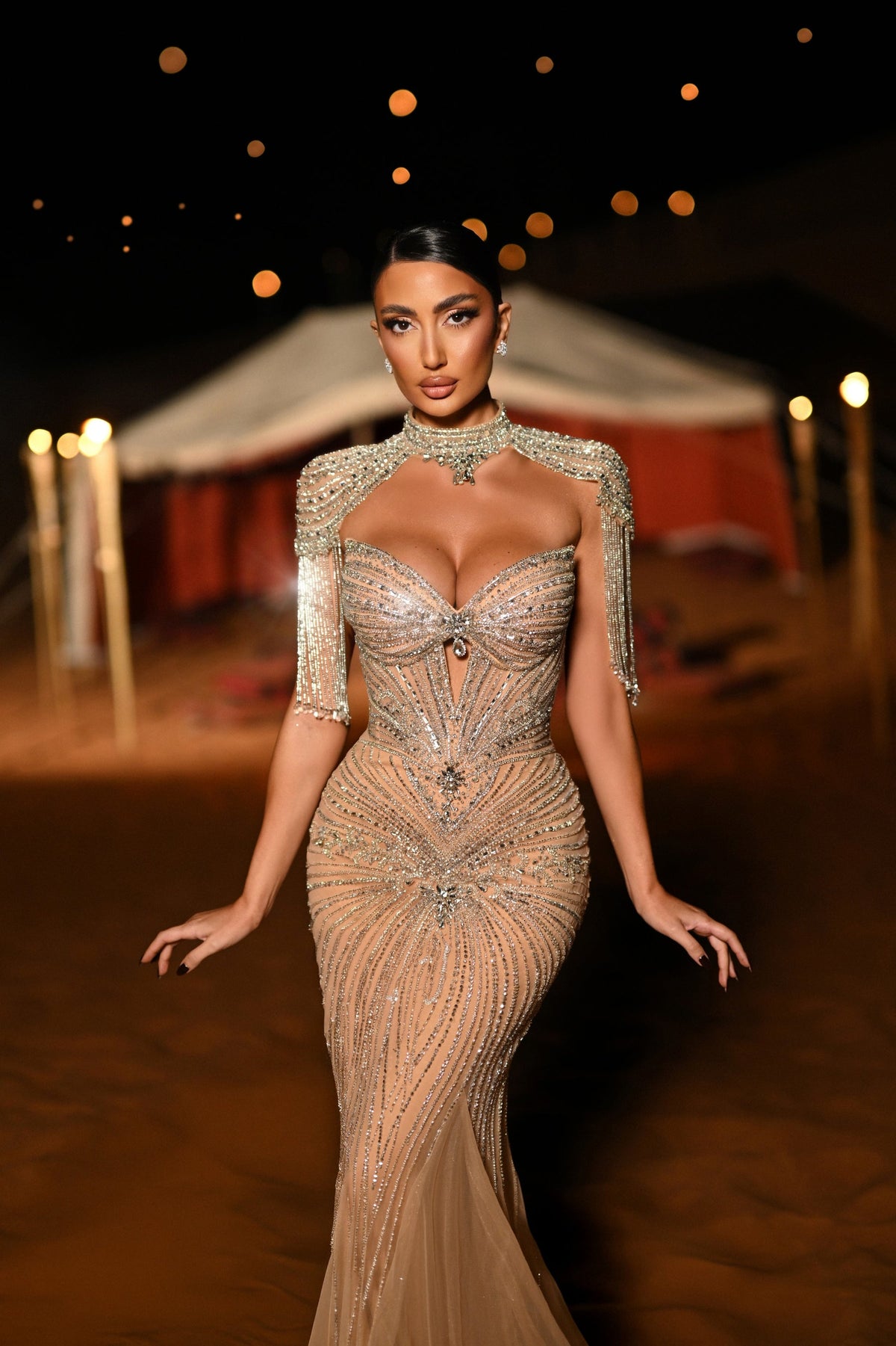 Sweetheart Floor-Length Sequin Occasion Mermaid