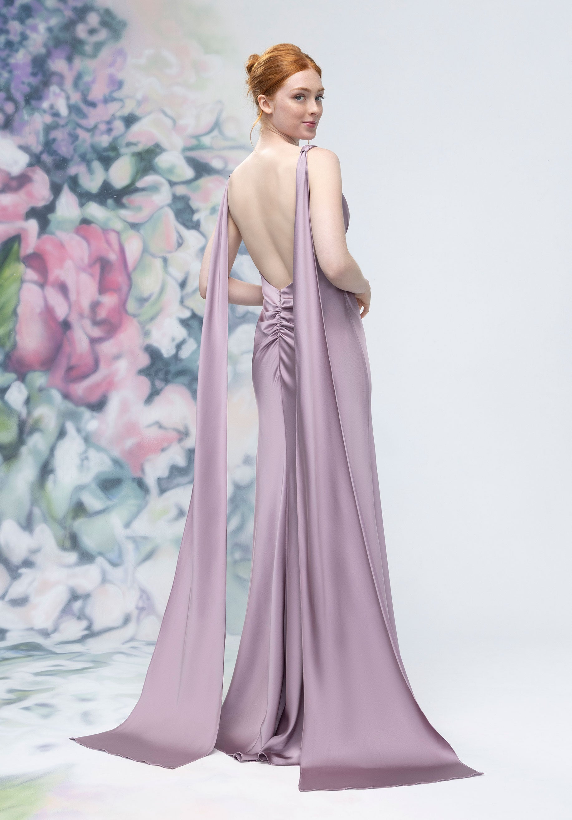 Formal Dresses Evening Long Formal A Line Dress Desert Rose-Satin-3030016-Cowl