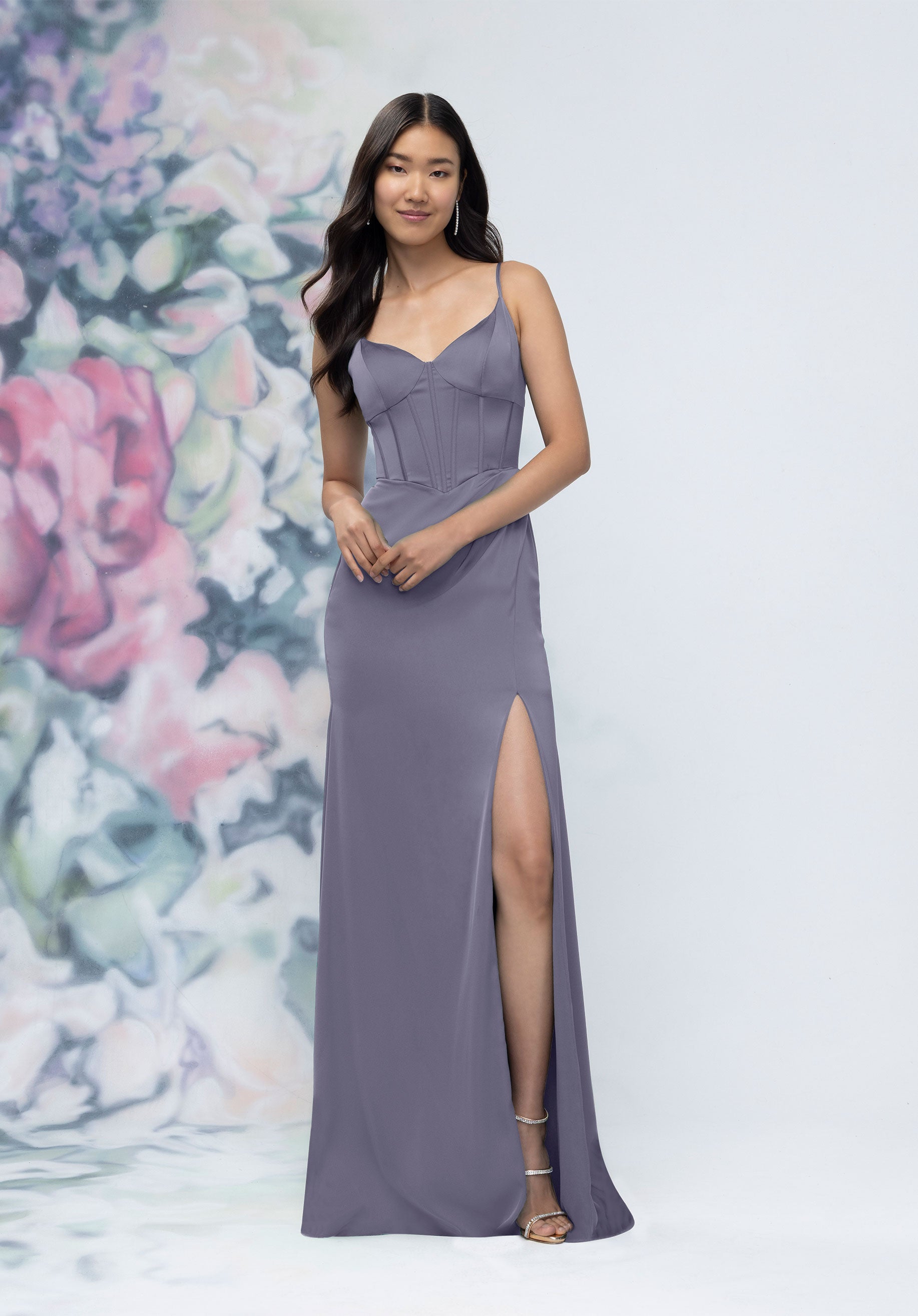Formal Dresses Long Formal Corset Dress Dusk-Satin-3030007-Corset