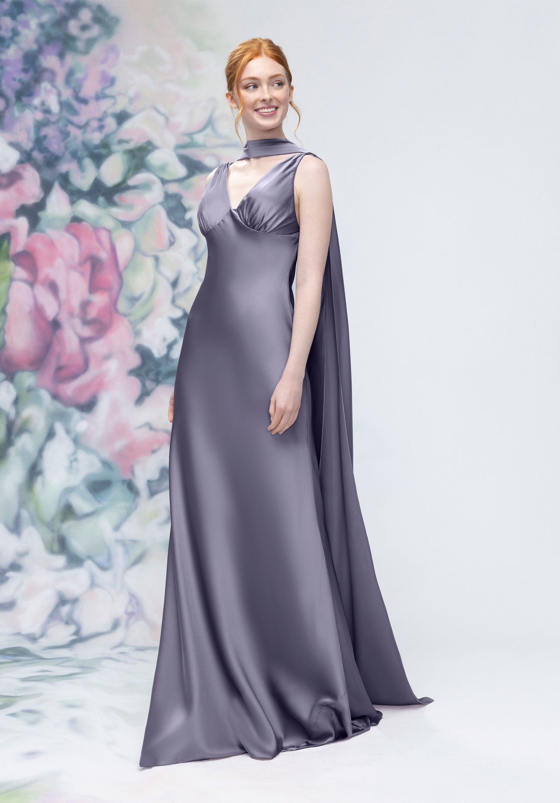 Formal Dresses Evening Long Formal A Line Dress Dusk-Satin-3030016-Cowl