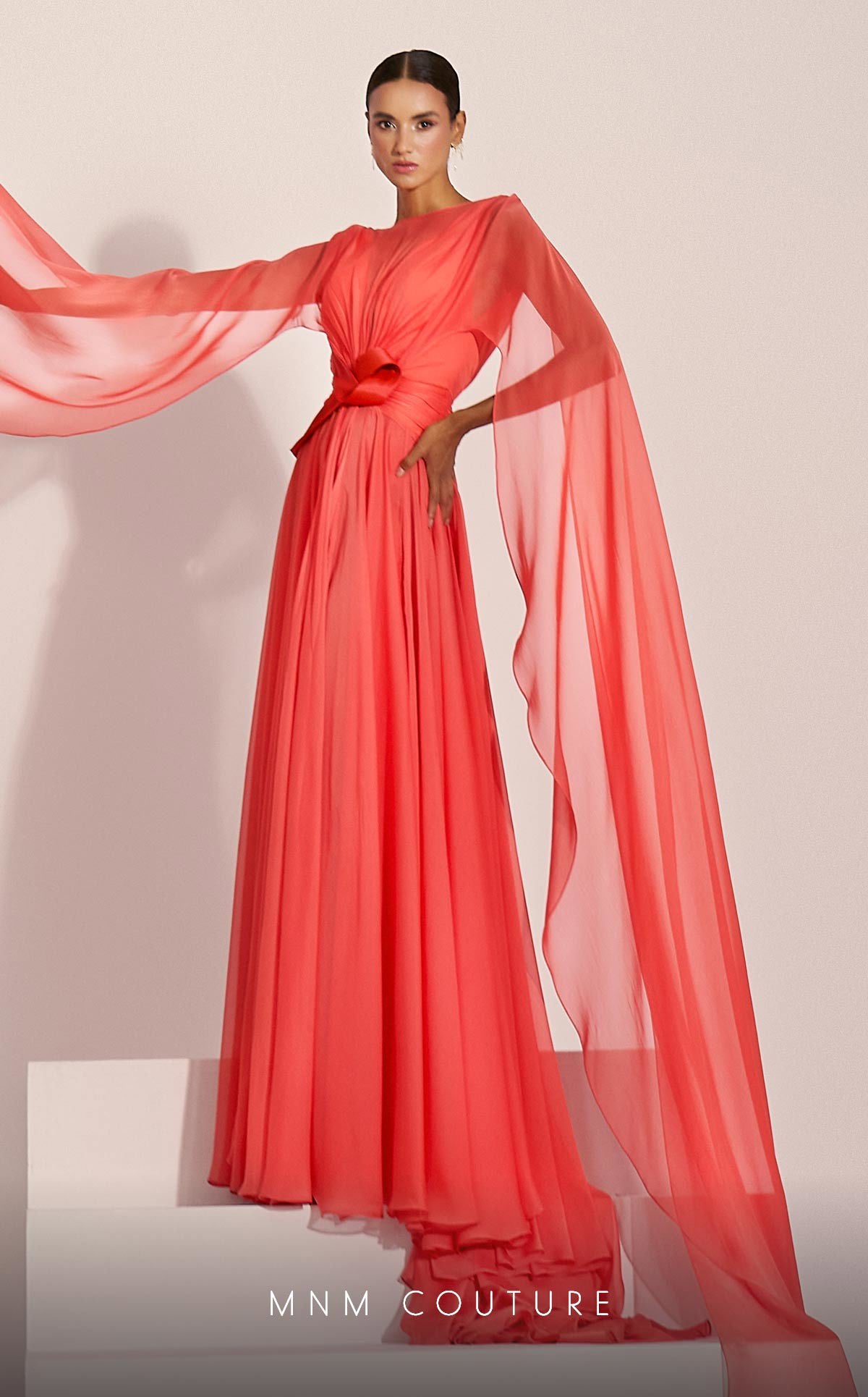 MNM Couture E0061 A Line Long Formal Evening Dress