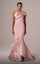 Prom Dresses Long Mermaid Formal Pleated Prom Dress Pink