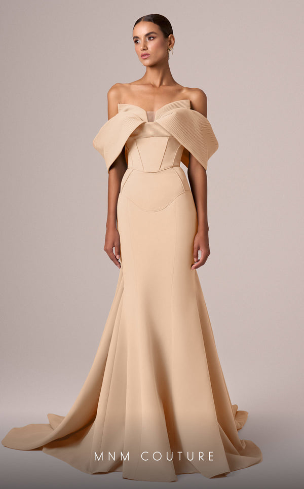 MNM Couture E0085 Peach 10 Sale