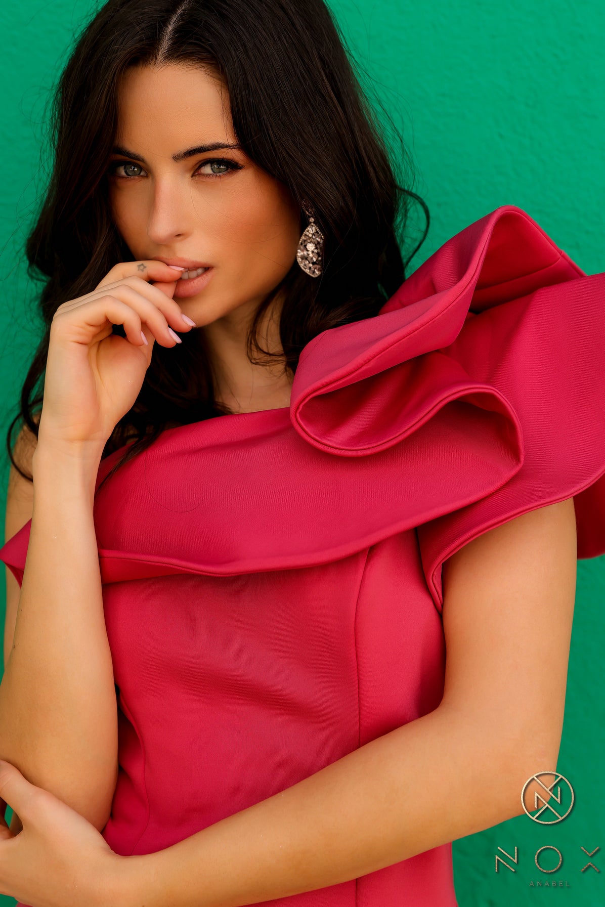 One Shoulder Sexy Long Prom Dress