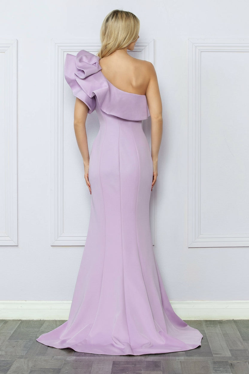 One Shoulder Sexy Long Prom Dress - The Dress Outlet