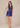 Cocktail Dresses Short Fitted Sequin Applique Cocktail Dress Navy Blue