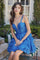 Cocktail Dresses Homecoming A Line Glitter Applique Short Cocktail Dress Royal Blue