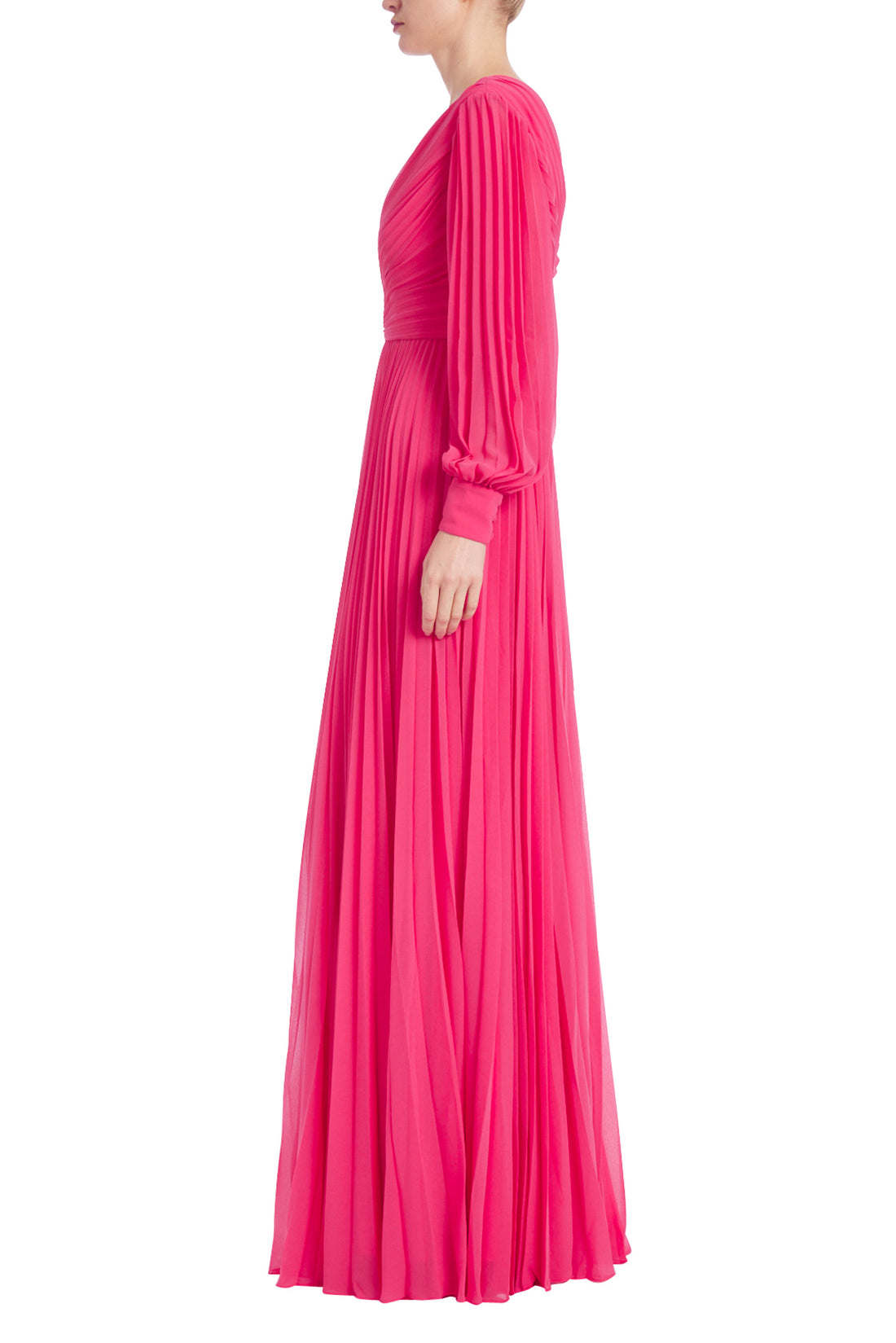Badgley Mischka EG3179 Long Sleeve A Line Formal Dress