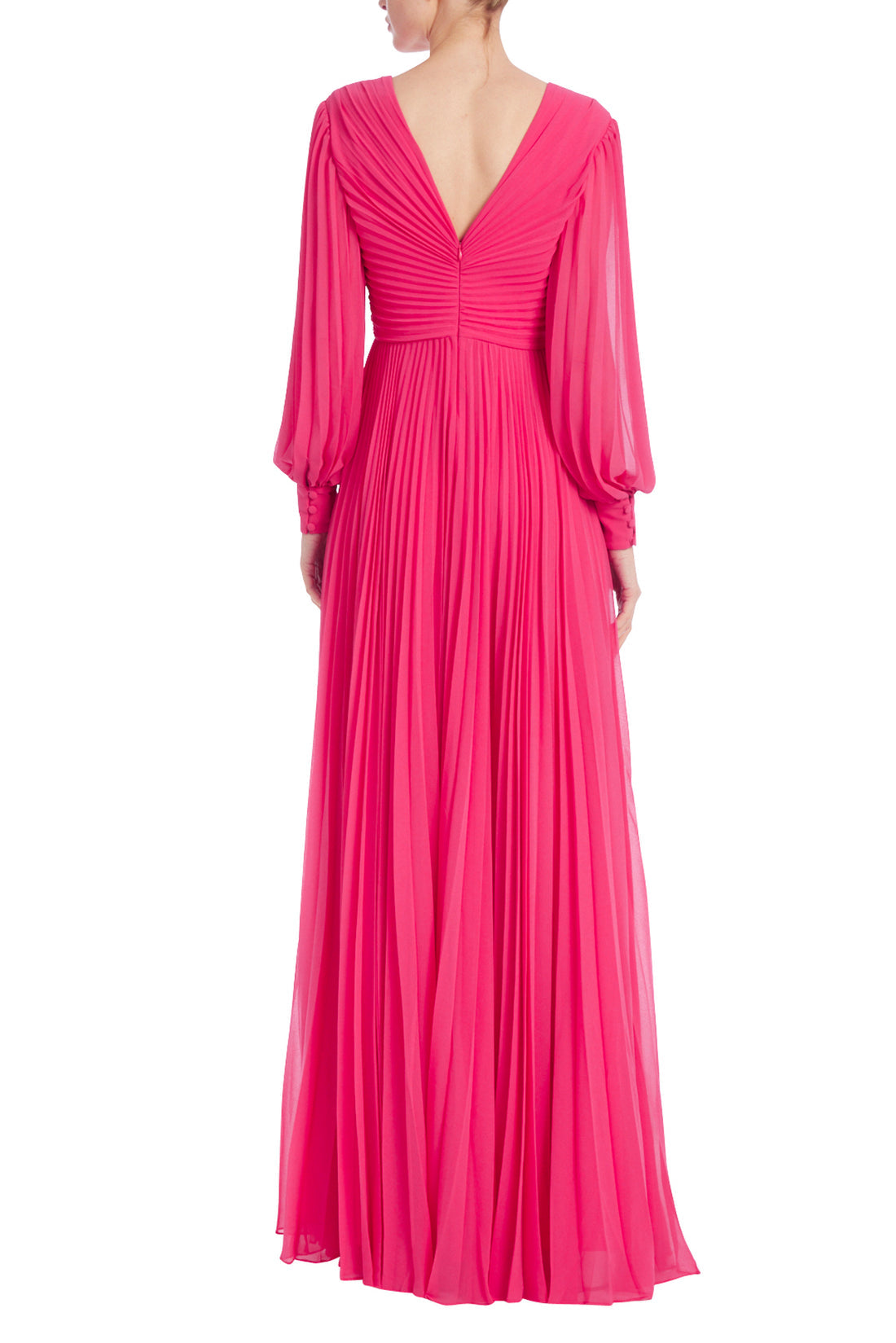 Badgley Mischka EG3179 Long Sleeve A Line Formal Dress
