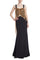 Formal Dresses Long Beaded Fringe Formal Dress Black Gold