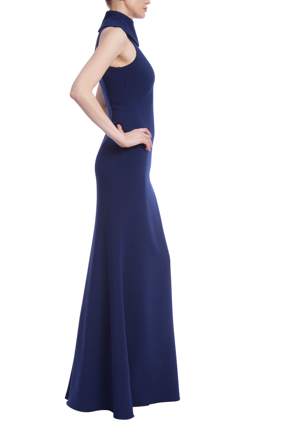 Badgley Mischka EG4329 Fitted Long Formal Evening Dress