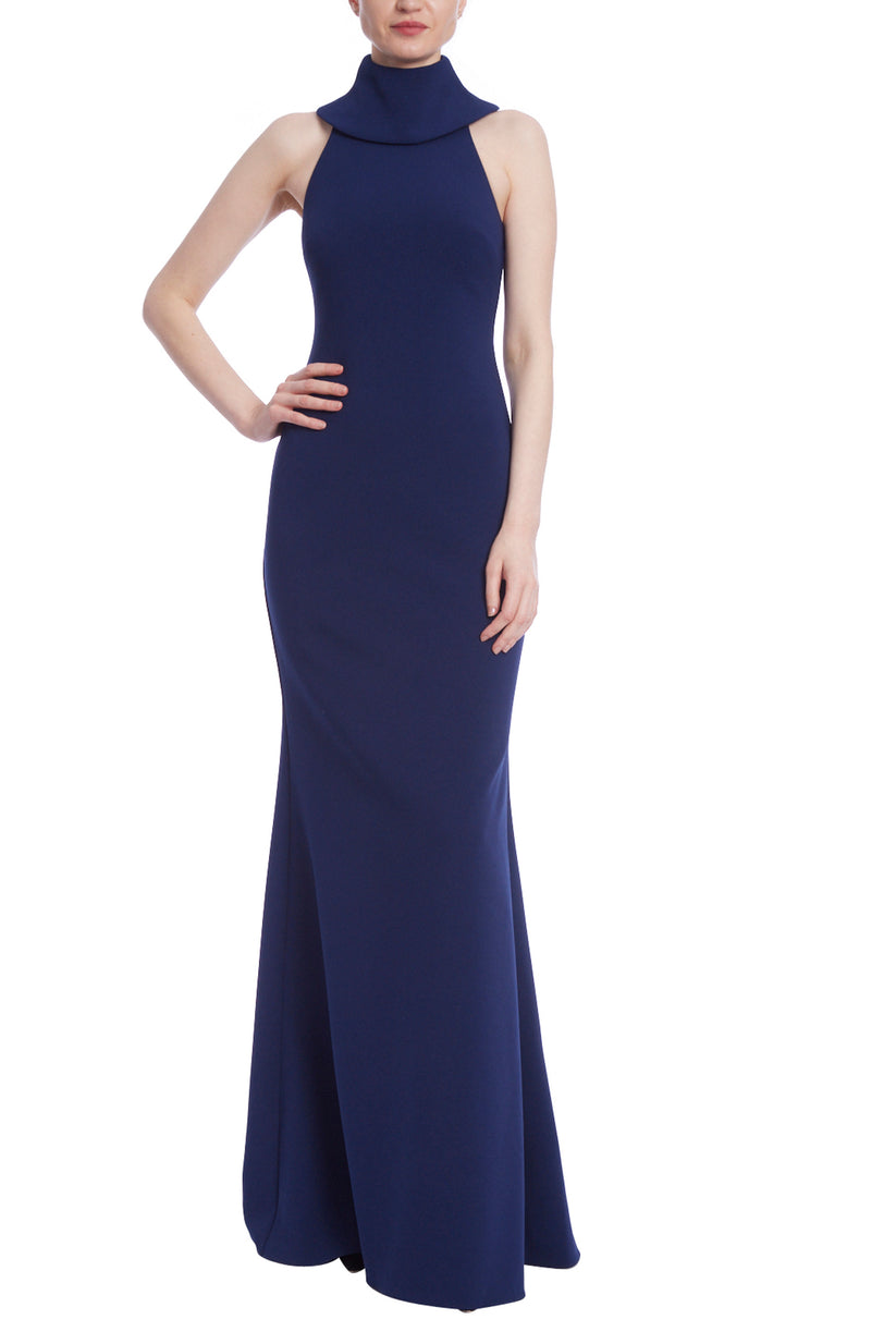 Badgley Mischka EG4329 Fitted Long Formal Evening Dress