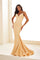 Prom Dresses Long Formal Mermaid Prom Dress Gold