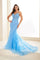 Prom Dresses Glitter Long Formal Prom Dress Bluebell