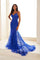 Prom Dresses Glitter Long Formal Prom Dress Royal Blue