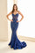 Prom Dresses Mermaid Long Formal Evening Prom Dress Navy Blue
