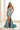 Prom Dresses Long Slit Formal Mermaid Evening Prom Dress Sea Glass