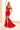 Prom Dresses Long Sequin  Slit Formal Mermaid Prom Dress Red