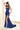 Prom Dresses Beaded Long Slit Formal Prom Dress Navy Blue