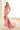 Prom Dresses Beaded Long Slit Formal Prom Dress Rose Gold