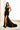 Prom Dresses Long Slit Glitter Lace Formal Fit Prom Dress Black