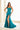 Prom Dresses Long Slit Glitter Lace Formal Fit Prom Dress Teal