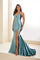 Prom Dresses Long Formal High Slit Prom Dress Sea Glass