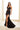 Prom Dresses Long Slit Formal Pleated Prom Dress Black