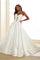 Prom Dresses Ball Gown Beaded Sequin Long Formal Prom Dress Diamond White