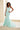 Prom Dresses Glitter Long Floral Sequin Formal Prom Dress Mint