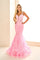 Prom Dresses Sequin Prom Long Formal Evening Dress Flamingo Pink