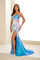Prom Dresses Long Sequin Formal Prom Dress  Arctic Blue