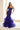 Prom Dresses Ruffle Long Gown Mermaid Formal Sequin Prom Dress Indigo