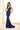 Prom Dresses Long V Neck Formal Mermaid Prom Dress Navy Blue