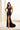 Prom Dresses Beaded Slit Long Gown Formal Prom Dress Black