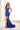 Prom Dresses Beaded Slit Long Formal Mermaid Prom Dress Royal Blue