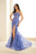 Prom Dresses Floral Long Glitter Formal Prom Dress Dusk