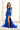 Prom Dresses Floral Long Glitter Formal Prom Dress Royal Blue